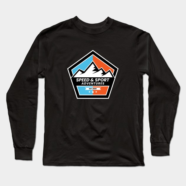 Pentagon Long Sleeve T-Shirt by Speed & Sport Adventures
